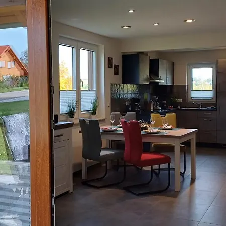 度假居 Premiumferienhaus Bhakti 哈瑟尔费尔德